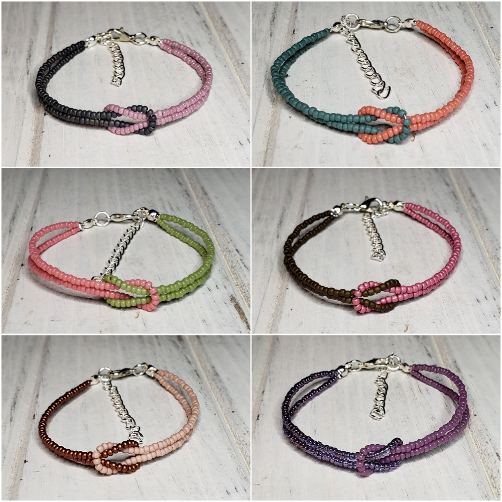 J. Renee Designs Handmade Beaded Knot Bracelets